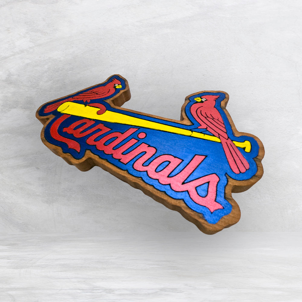 STL Cards Classic - Precision Carved Solid Cherry Decor Art - Made in USA