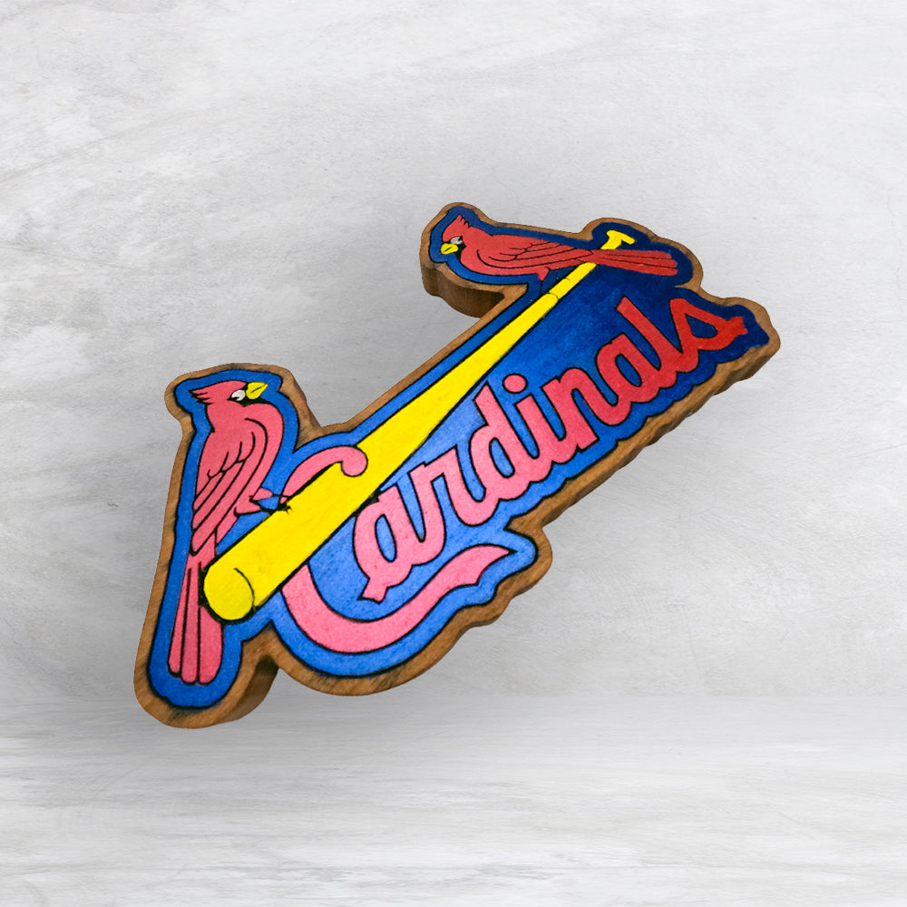 STL Cards Classic - Precision Carved Solid Cherry Decor Art - Made in USA