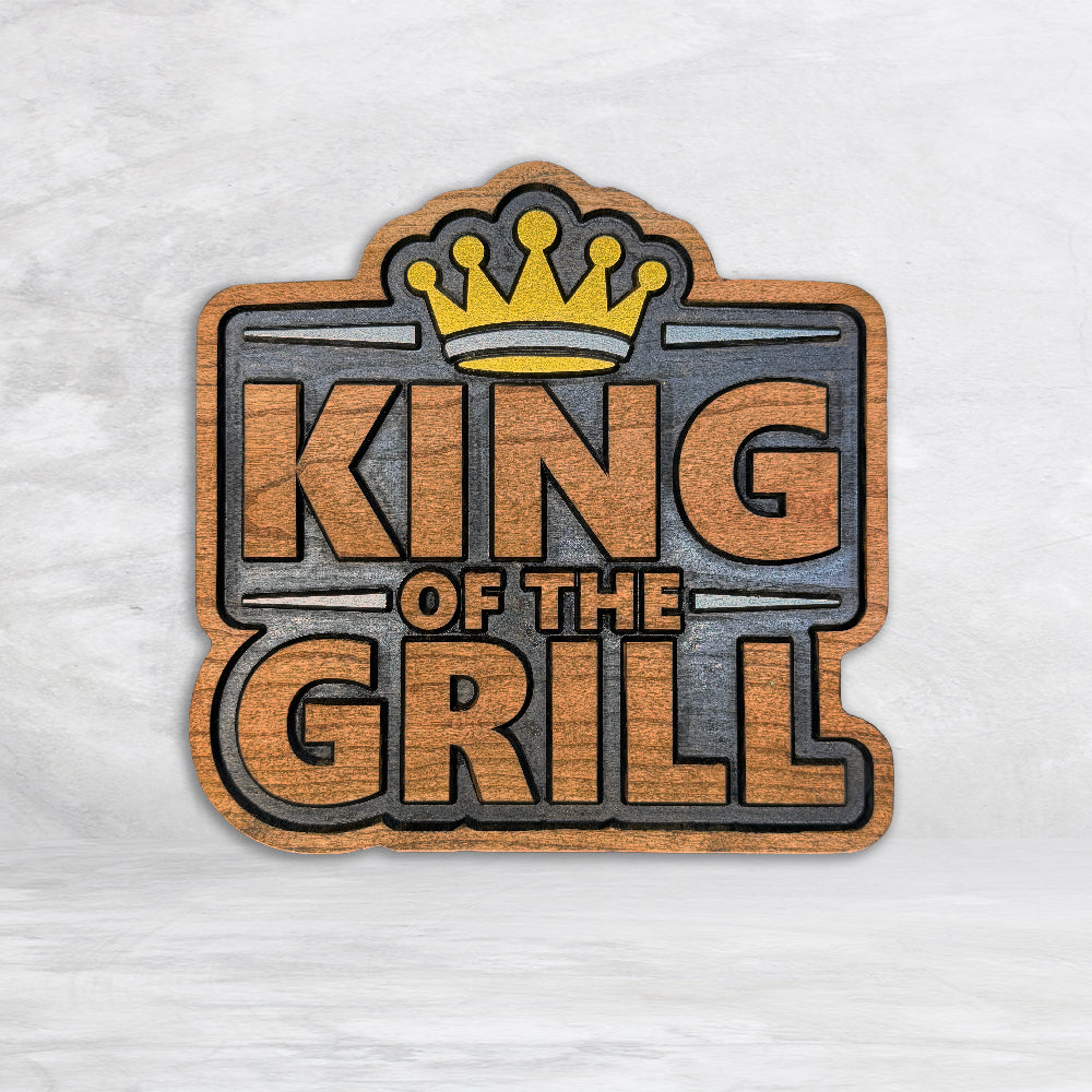 King of the Grill - Painted
