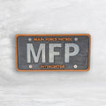 Mad Max Inspired Wood License Plate - MFP