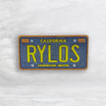 The Last Starfighter Inspired Wood License Plate - RYLOS
