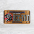 Star Trek Enterprise Inspired Wood License Plate - NCC-1701