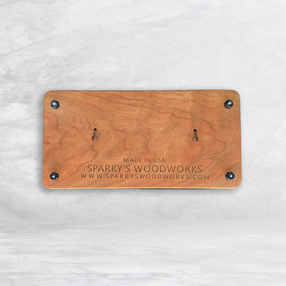 The Elovated Ones Inspired Wood License Plate - Made in USA