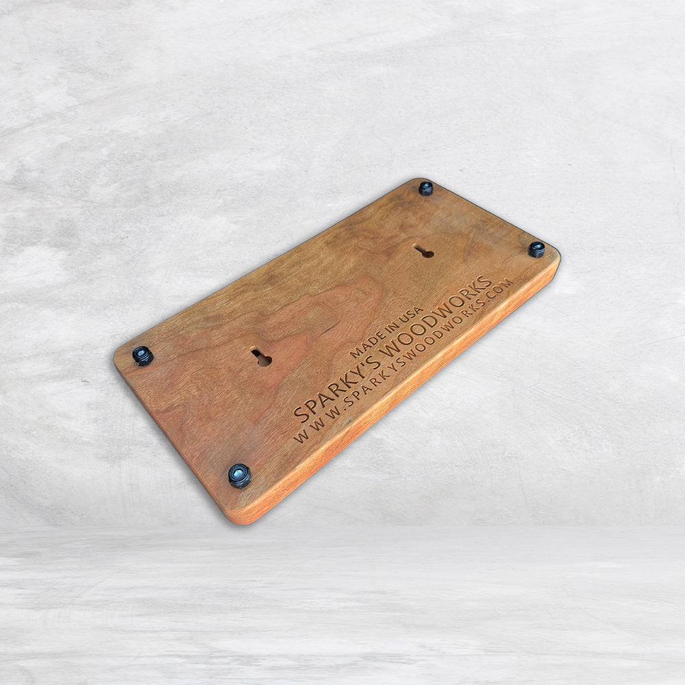 The Elovaters Inspired Wood License Plate - EL0V8D - Made in USA