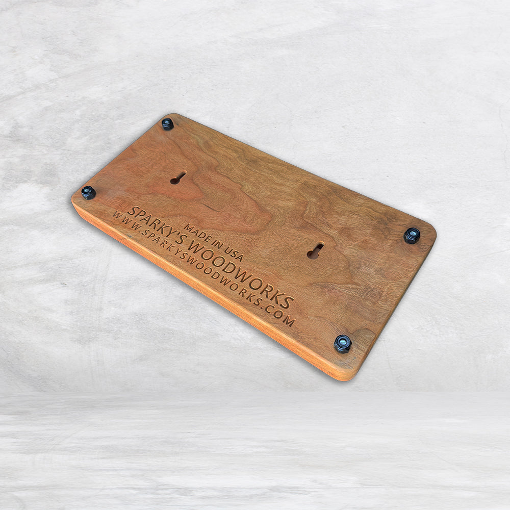 The Elovaters Inspired Wood License Plate - EL0V8D - Made in USA