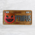 The Urge Inspired Wood License Plate - PTMFUS
