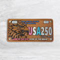 USA250 License Plate - Eagle