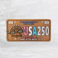 USA250 License Plate - Liberty Bell