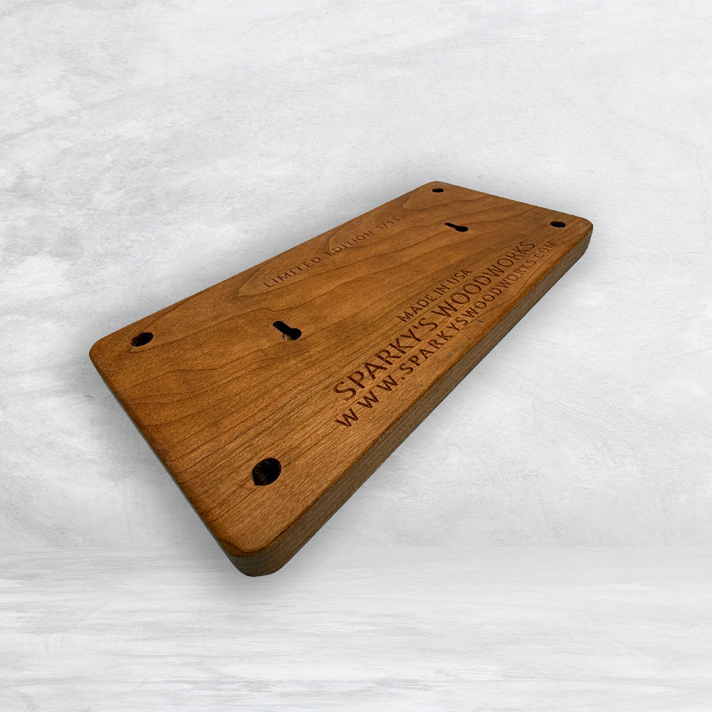 Fallout Inspired LE 311 Novelty License Plate - HIVE311 - Solid Cherry Art Decor Collectible - Precision Carved - Hand Finished - Made in USA