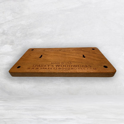 Fallout Inspired LE 311 Novelty License Plate - HIVE311 - Solid Cherry Art Decor Collectible - Precision Carved - Hand Finished - Made in USA