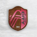 STL City Soccer Wood Sign - Size Medium
