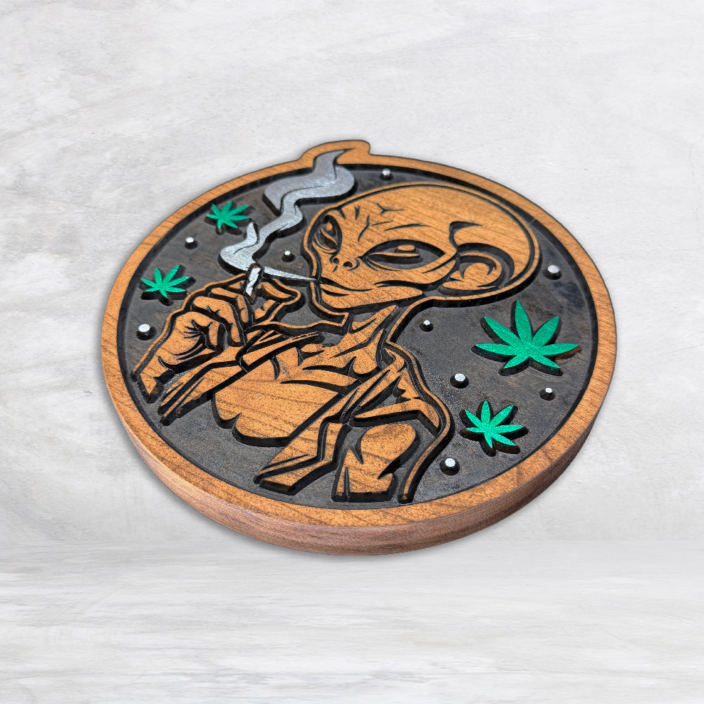 Smoking Alien 2 - Round