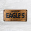 Spaceballs - Lonestar Wood License Plate - EAGLE 5