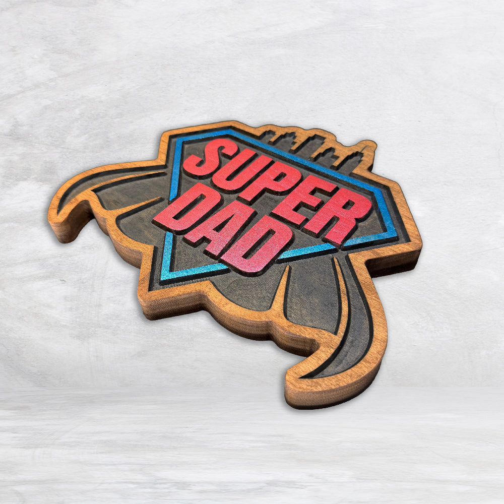 Super Dad - Painted