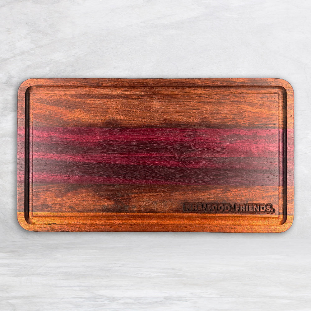 Extra Thick Multispecies Butcher Block Cutting Board - Large - Fire Food Friends