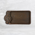 Treble Clef - Extra Thick Wood Tray - Roasted Ash