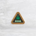Weed Zone Wood Sign - Painted - Mini