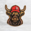 Cardinals Highland Cow - Big Bully