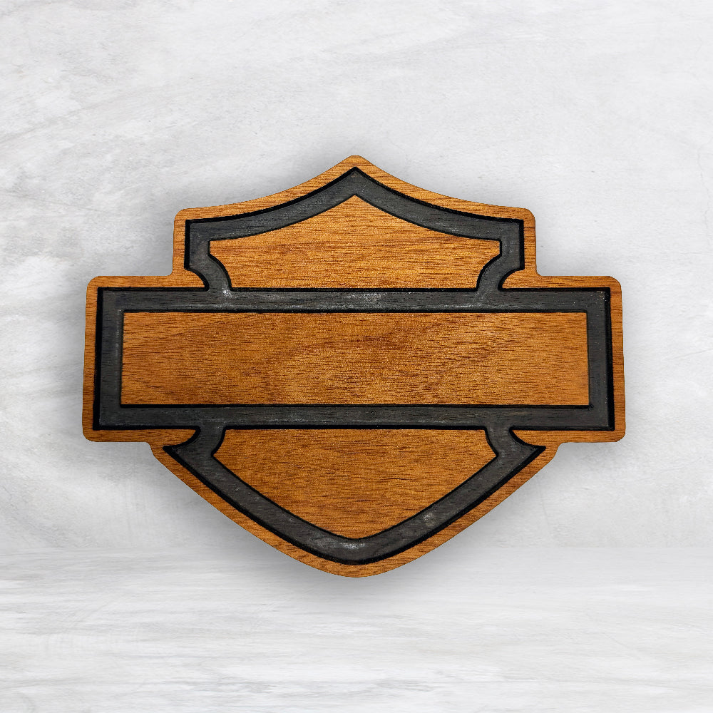 HD Shield Wood Plaque