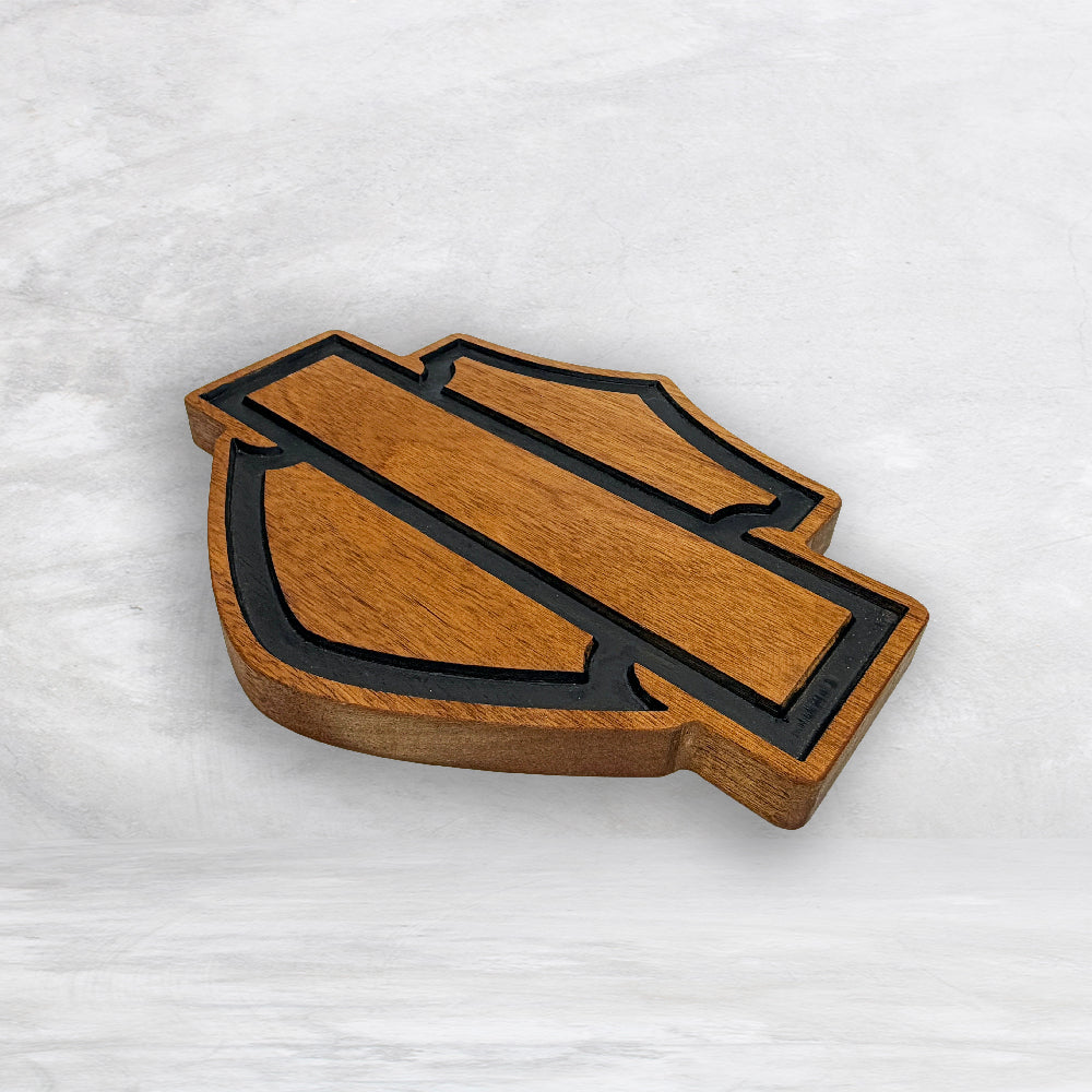 HD Shield Wood Plaque - Made in USA