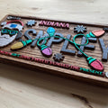 LE 311 Wood License Plate #6 - SMPLFY