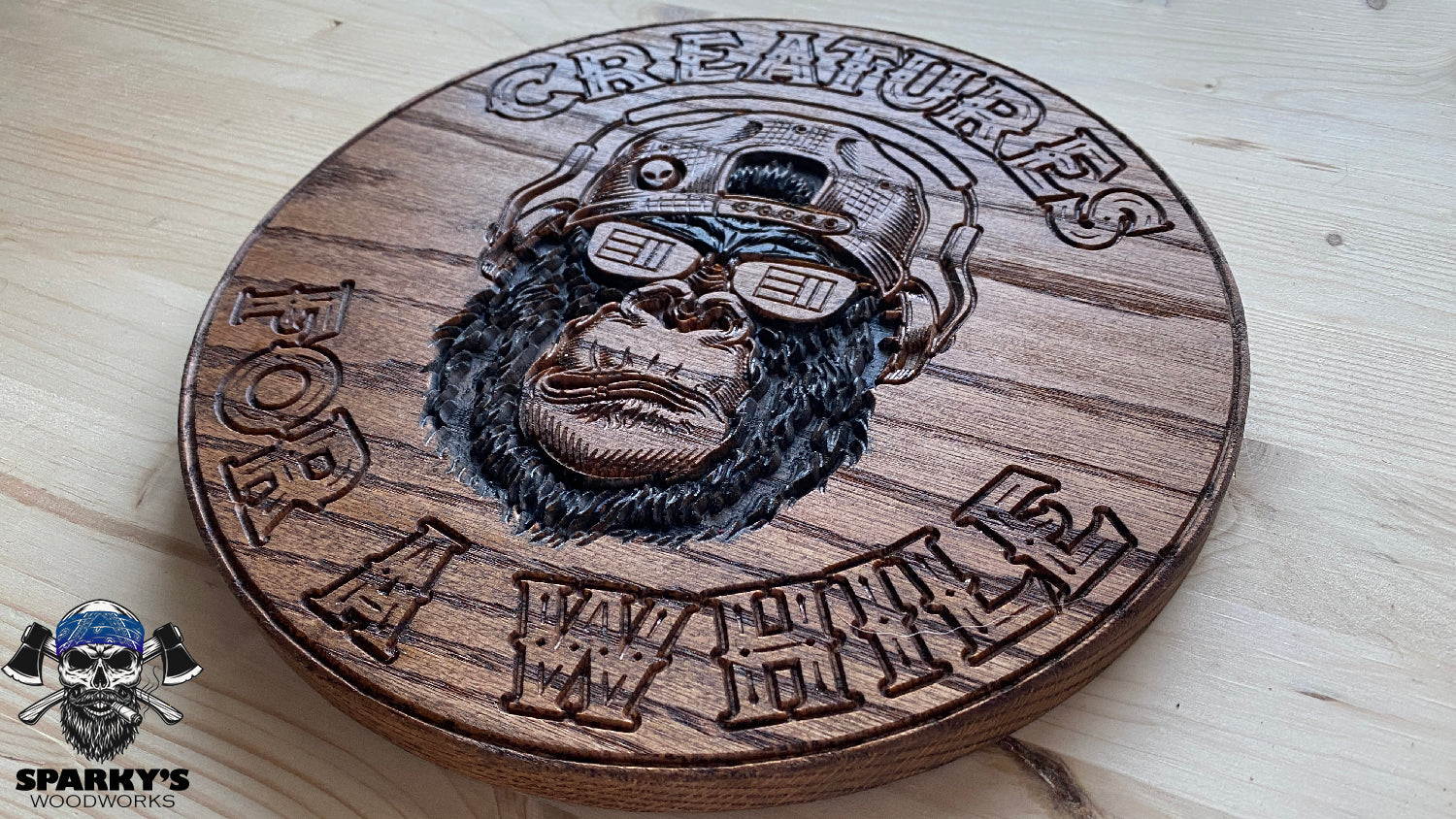 311 Gorillabrodel Limited Edition Wood Sign