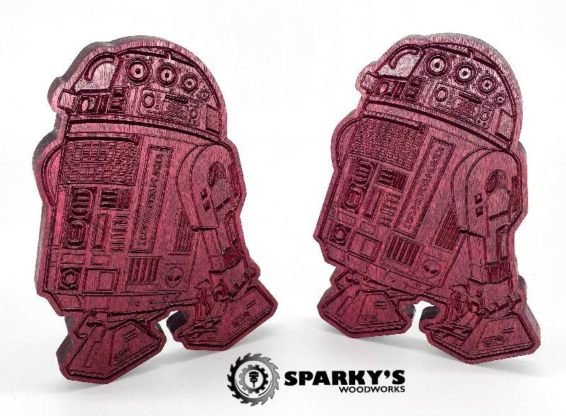 311 Astro Droid T3E11 Wood Decor - Purpleheart Raw Limited Edition