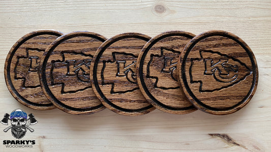 The Arrowhead Wood Coasters