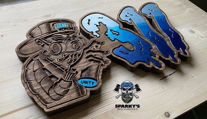 Limited Edition 311 "Graffiti Guy" BLUE