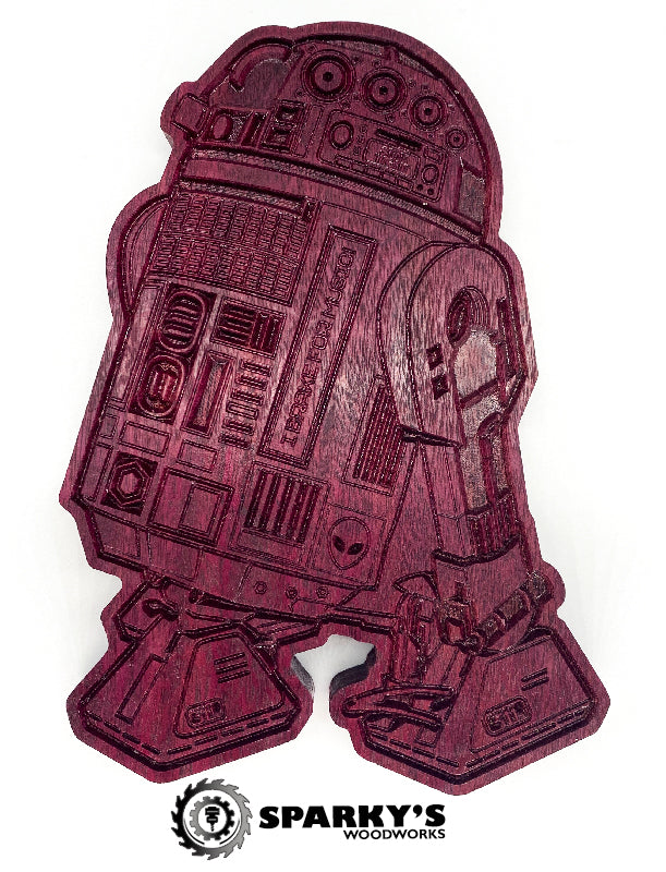 311 Astro Droid T3E11 Wood Decor - Purpleheart Raw Limited Edition