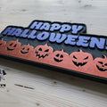 Happy Halloween Wood Sign