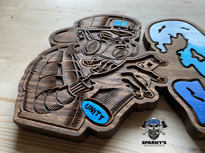 Limited Edition 311 "Graffiti Guy" BLUE