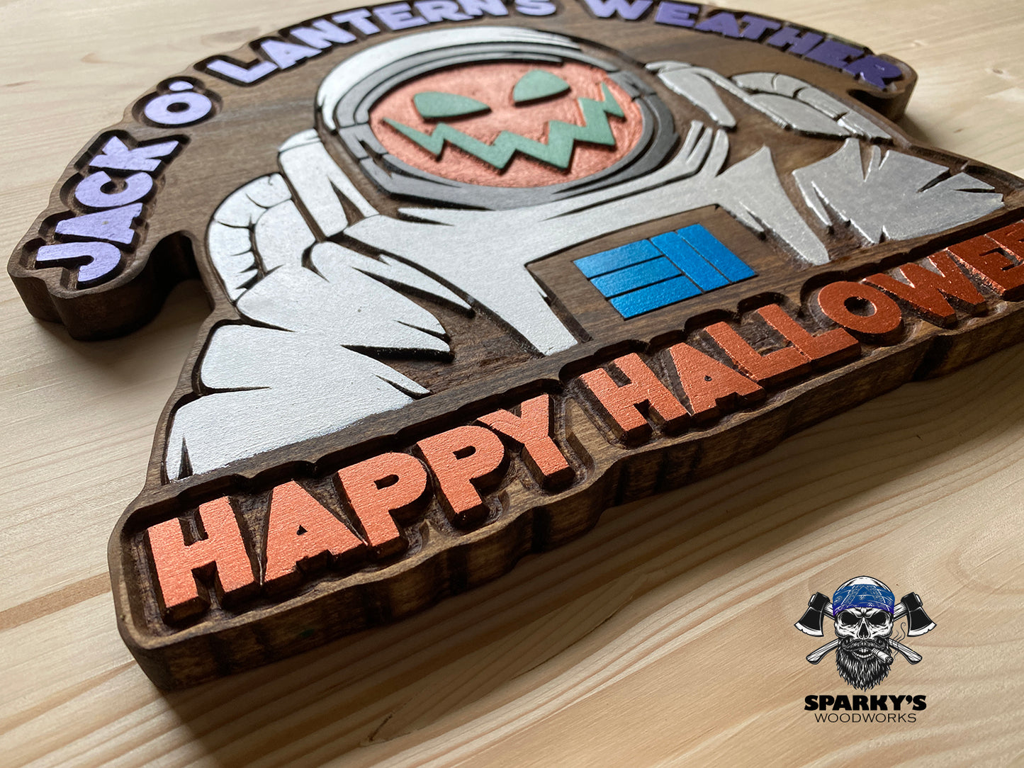 Limited Edition 311 "Spaceman Jack" GITD Halloween Sign