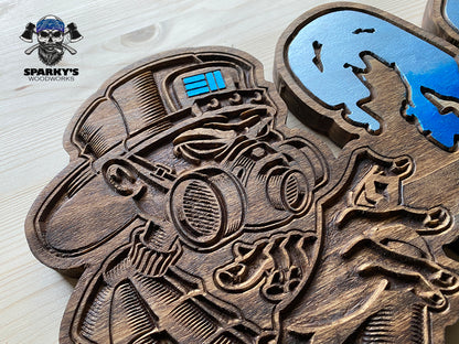 Limited Edition 311 "Graffiti Guy" BLUE