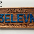 LE 311 Wood License Plate #1 - 3ELEVN