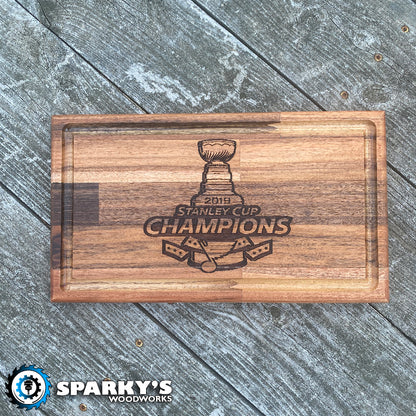 STL Blues Stanley Cup Cutting Board (PROTOTYPE)