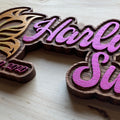 Butterfly Wood Name Sign