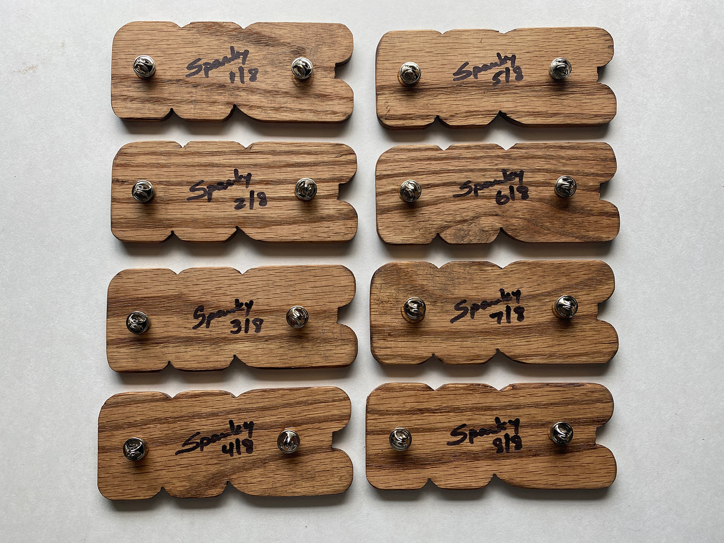 Limited Edition 311 Weathered Wood Pin