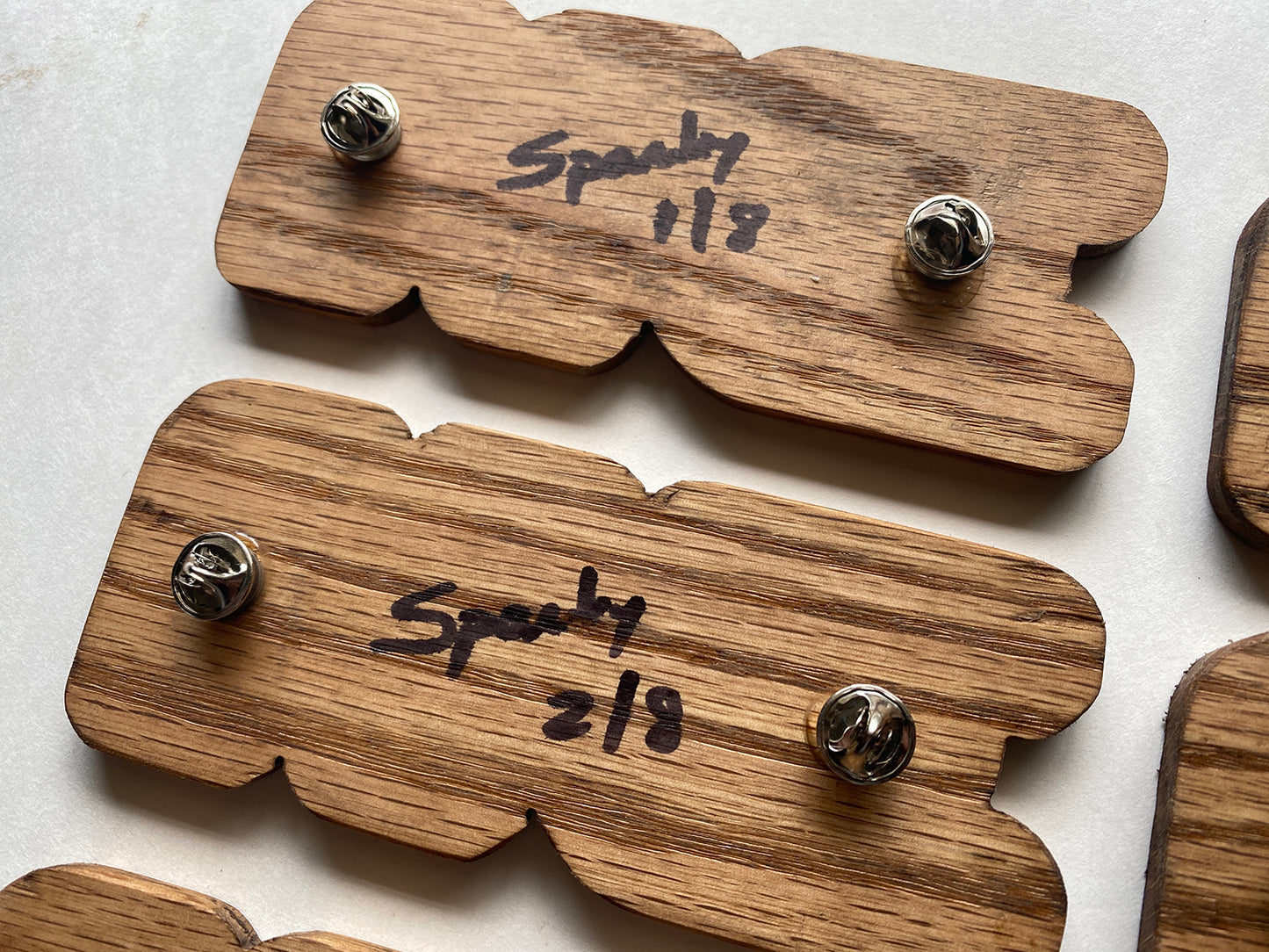 Limited Edition 311 Weathered Wood Pin