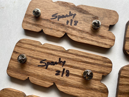 Limited Edition 311 Weathered Wood Pin