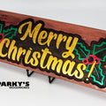 Merry Christmas Holly Wood Sign