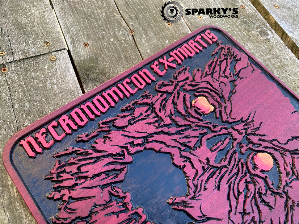 Necronomicon Ex-Mortis - Purpleheart LARGE