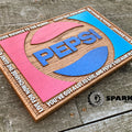 Pepsi Slogans Wood Sign