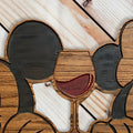 "Should We or Shouldn't We?" Wood Decor - Size XL