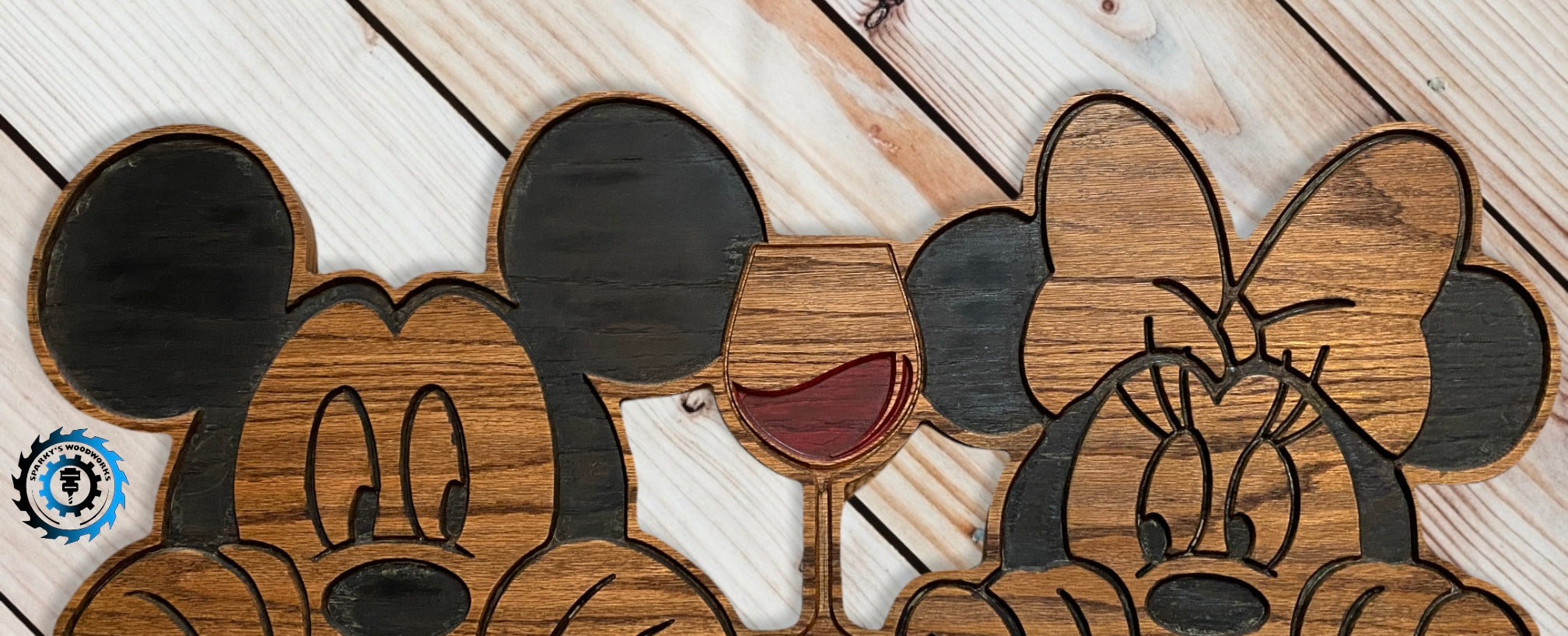 "Should We or Shouldn't We?" Wood Decor - Size XL