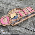 Catan Queen of the Longest Road Wood Sign